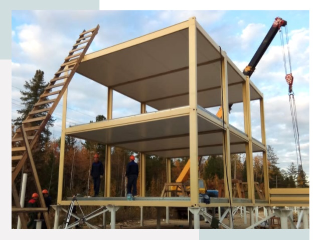 Строительство модульных здания Ачинск