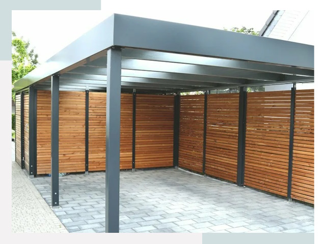 Навесы для парковки в Ачинске