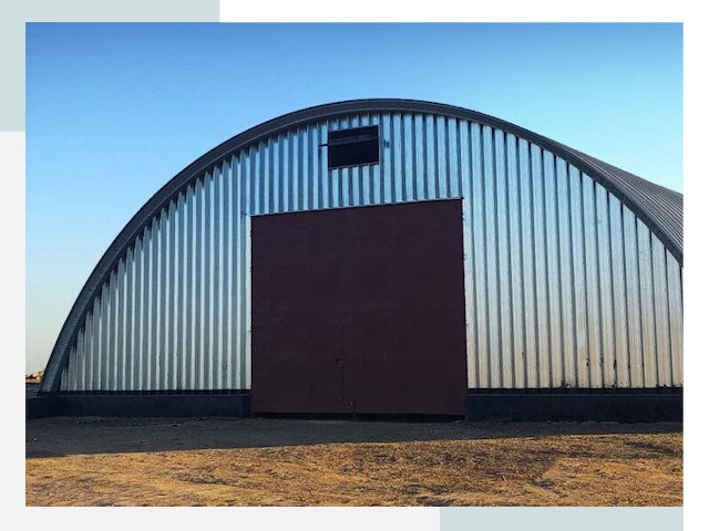 Арочные ангары в Ачинске