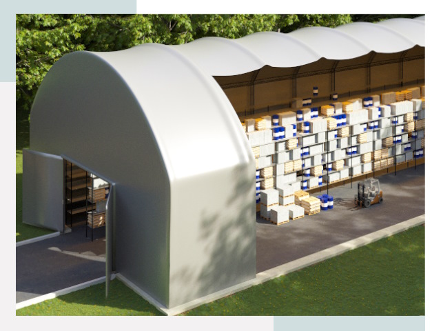 Тентовые ангары в Ачинске