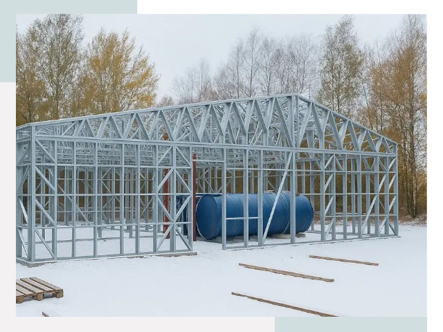 Металлические ангары в Ачинске