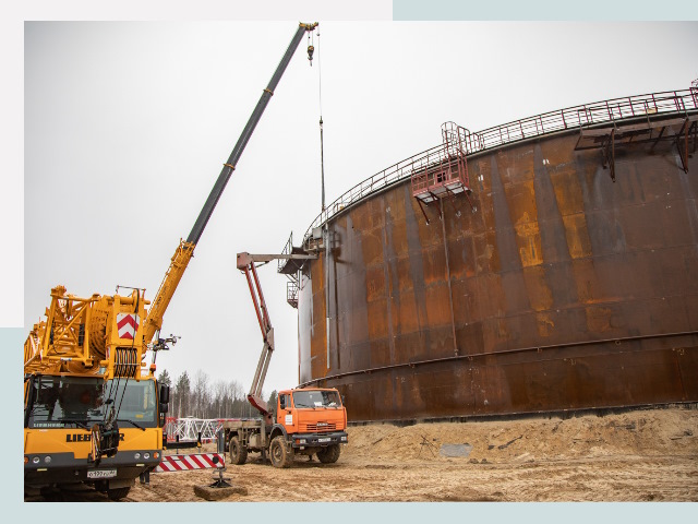 Монтаж резервуаров в Ачинске от 608 руб. за м³