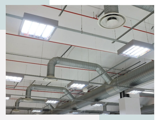 Вентиляция ангаров в Ачинске