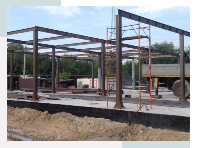 Фундамент для ангаров в Ачинске