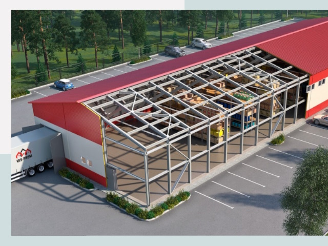 Проектирование ангаров в Ачинске от 608 руб.