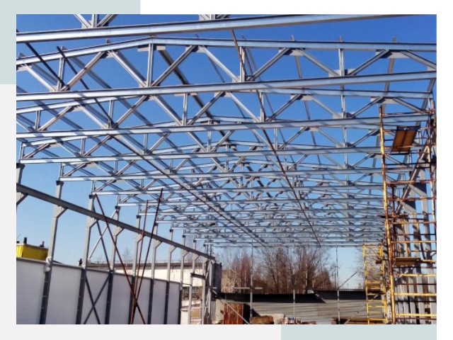 Металлокаркасы для складов в Ачинске